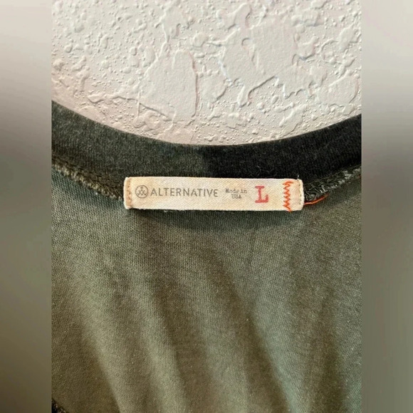 Alternative Apparel Green Tank Dress - Picture 3 of 4